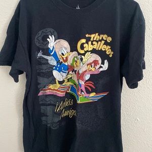 Walt Disney World Disney Parks Exclusive Epcot Three Caballeros Donald Duck tee